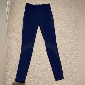 New Ivivva Navy Blue leggings size 12